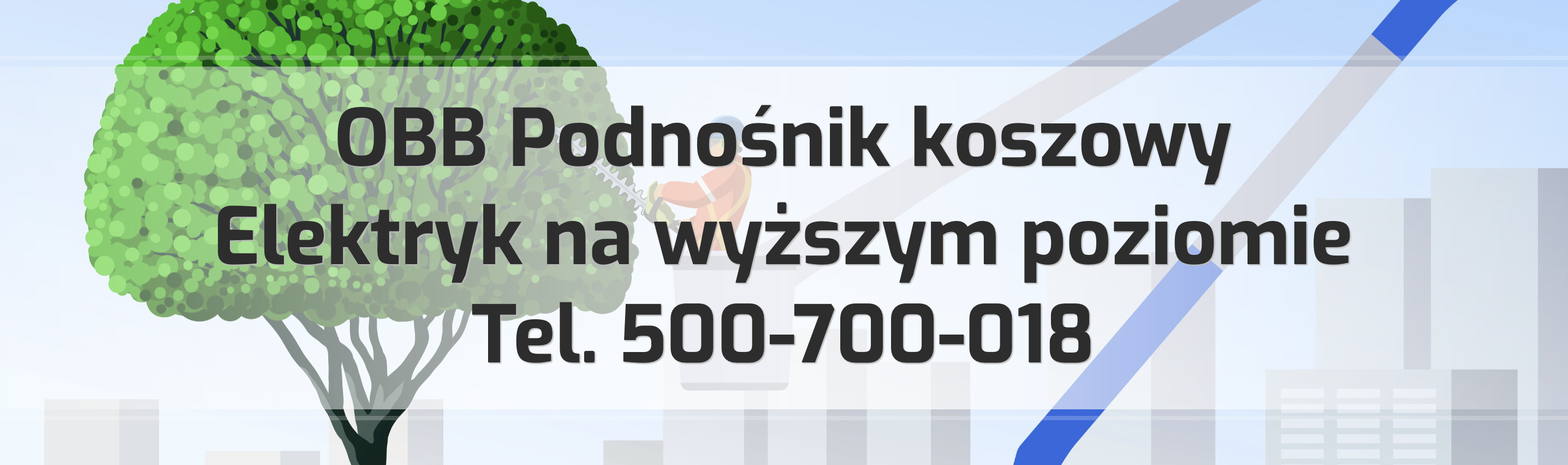 Podnośnik koszowy