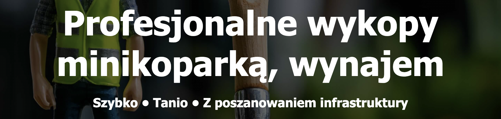 Wykopy minikoparką